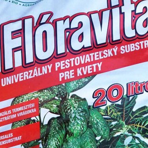 univerzálny substrát na kvety, substrát na kvety, substrát 50L